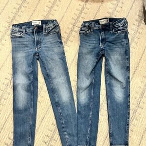 Abercrombie Kids 7/8 Long Super Skinny Jeans